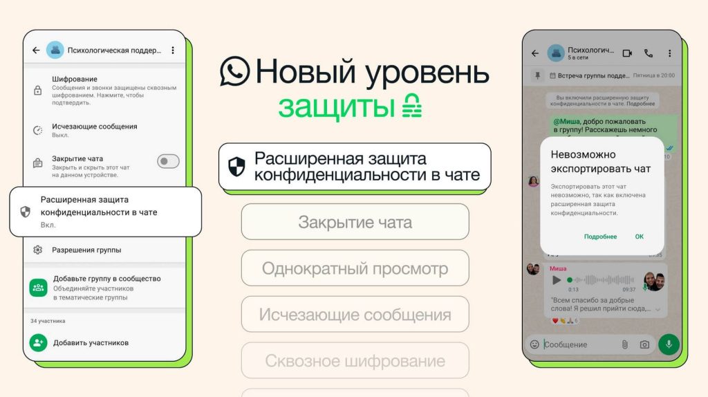 Лучшие функции WhatsApp