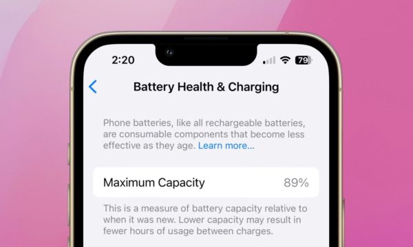емкость аккумулятора iPhone