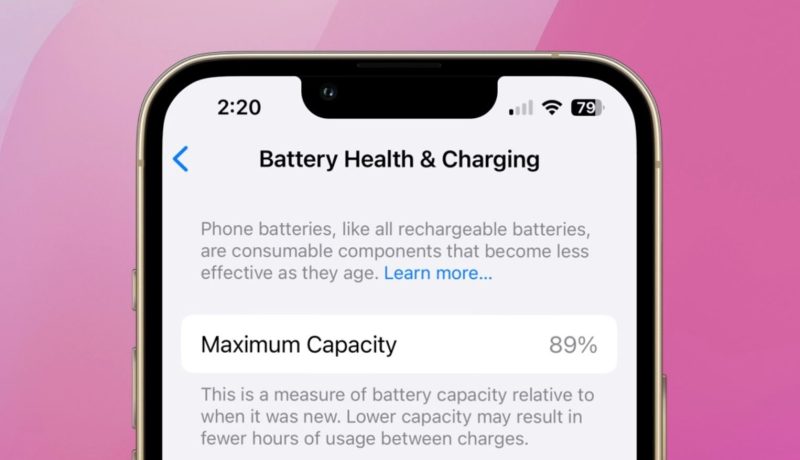 Емкость аккумулятора iPhone: что это, почему она снижается и как ее сохранить емкость аккумулятора iPhone
