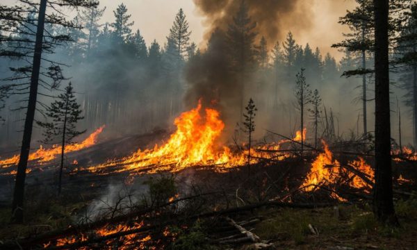 почему возникают лесные пожары