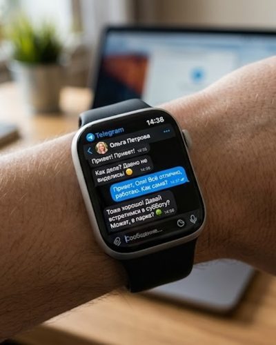 Telegram на Apple Watch