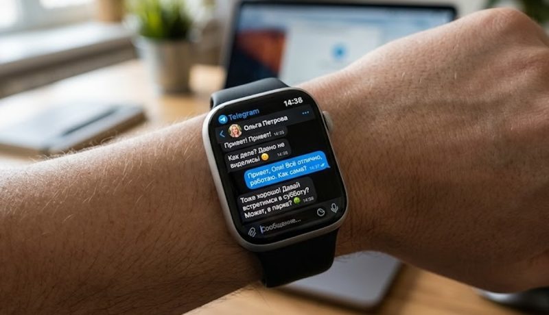 Telegram на Apple Watch