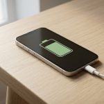 Смартфон на зарядке